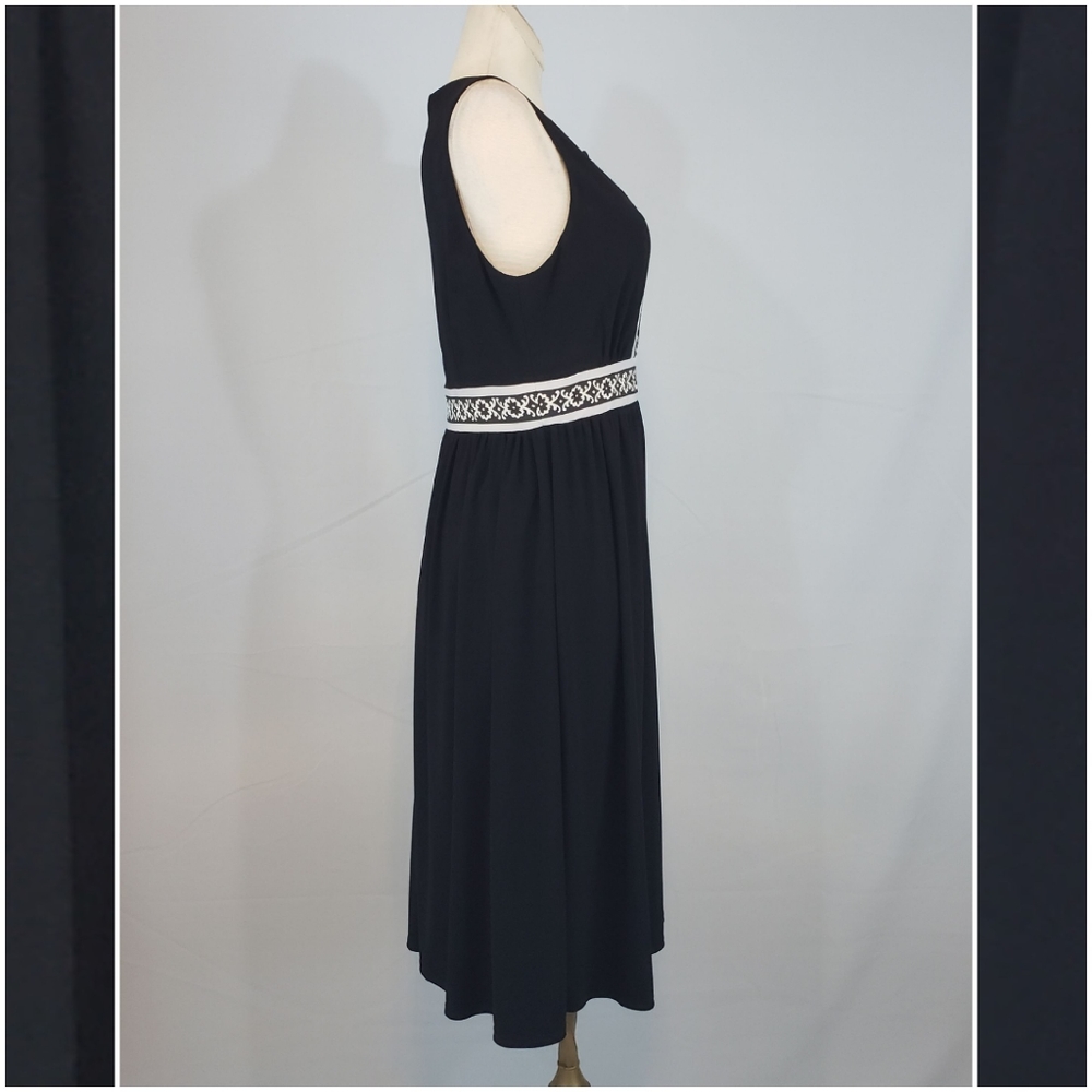 Jessica Howard black & white dress size 6 - Picture 3 of 5